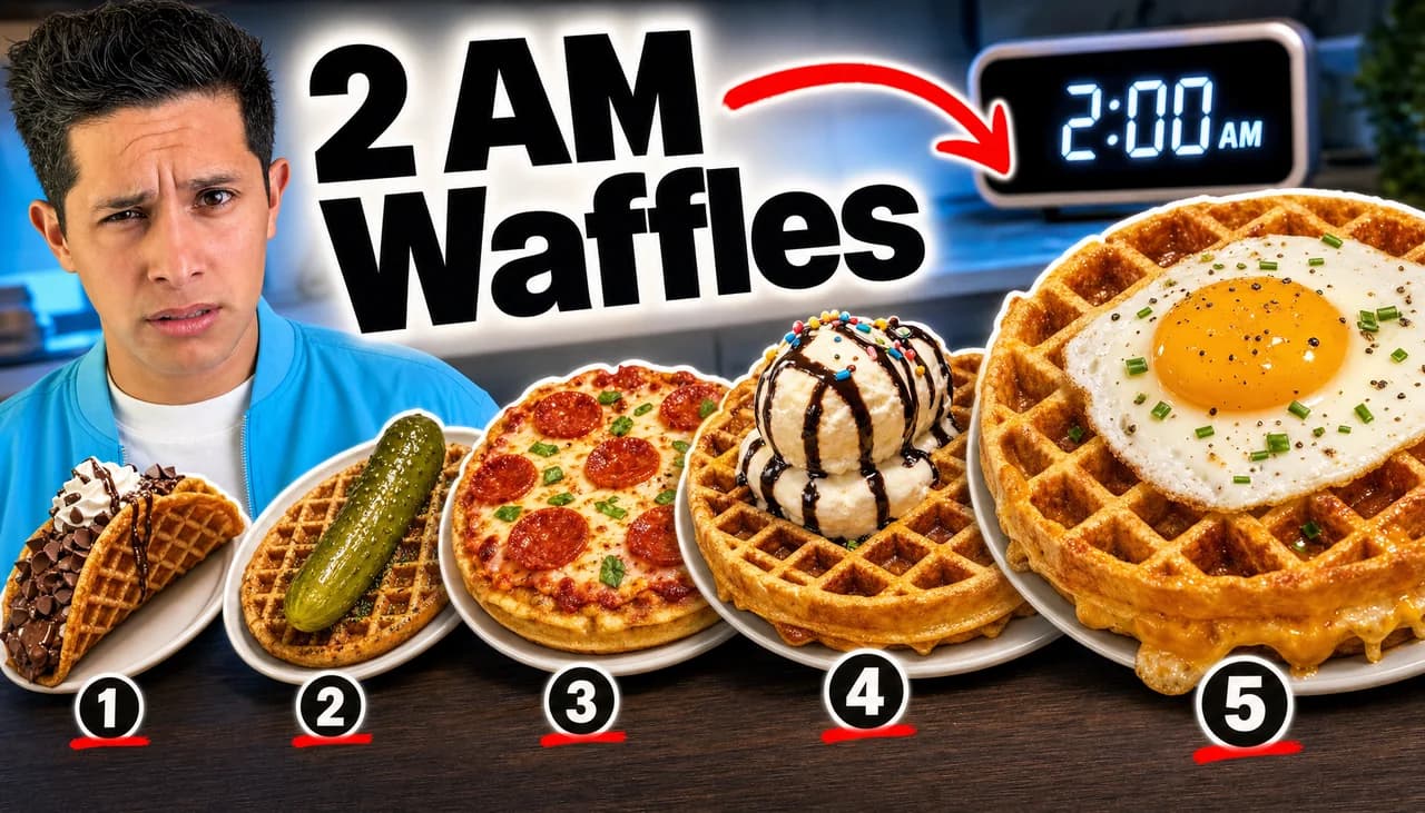 Generated 2AM Waffles thumbnail rebuilt from the reference structure